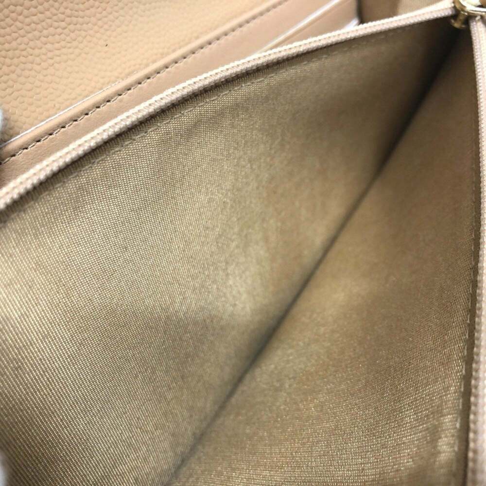 CHANEL Cream Caviar Leather Wallet - Picture 11 of 12